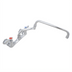 Thumbnail image #1 for Heavy-Duty Lead-Free Backsplash Mount Pre-Rinse Faucet with 18-Inch Double-Jointed Swing Spout