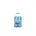 Thumbnail image #1 for Saf-T-Ice Shorty 5-Gallon Polycarbonate Ice Tote with Tri-Grip Handle and HACCP Hanger