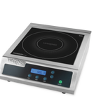 Thumbnail image #1 for Waring WIH400X Countertop Single-Burner Induction Cooktop, 1,800W, Touch Controls, Ceramic Glass Top Case of 2