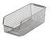 Thumbnail image #1 for Quantum Mesh Stack & Hang Bin, Rectangular, 11 x 4-3/4 x 4 Inch, Chrome
