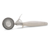 Thumbnail image #1 for Hamilton Beach Commercial #10 Ivory Thumb Press Portion Scoop Disher with Stainless Steel Bowl and Pan Rest