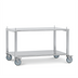 Thumbnail image #1 for Convotherm Stainless Steel Open Oven Stand with Undershelf and Casters for C4 6.10 & 10.10