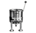 Thumbnail image #1 for Groen TDC/3-10 10 Qt Direct Steam Tabletop Steam Kettle with 2/3 Jacket and Hand Tilt