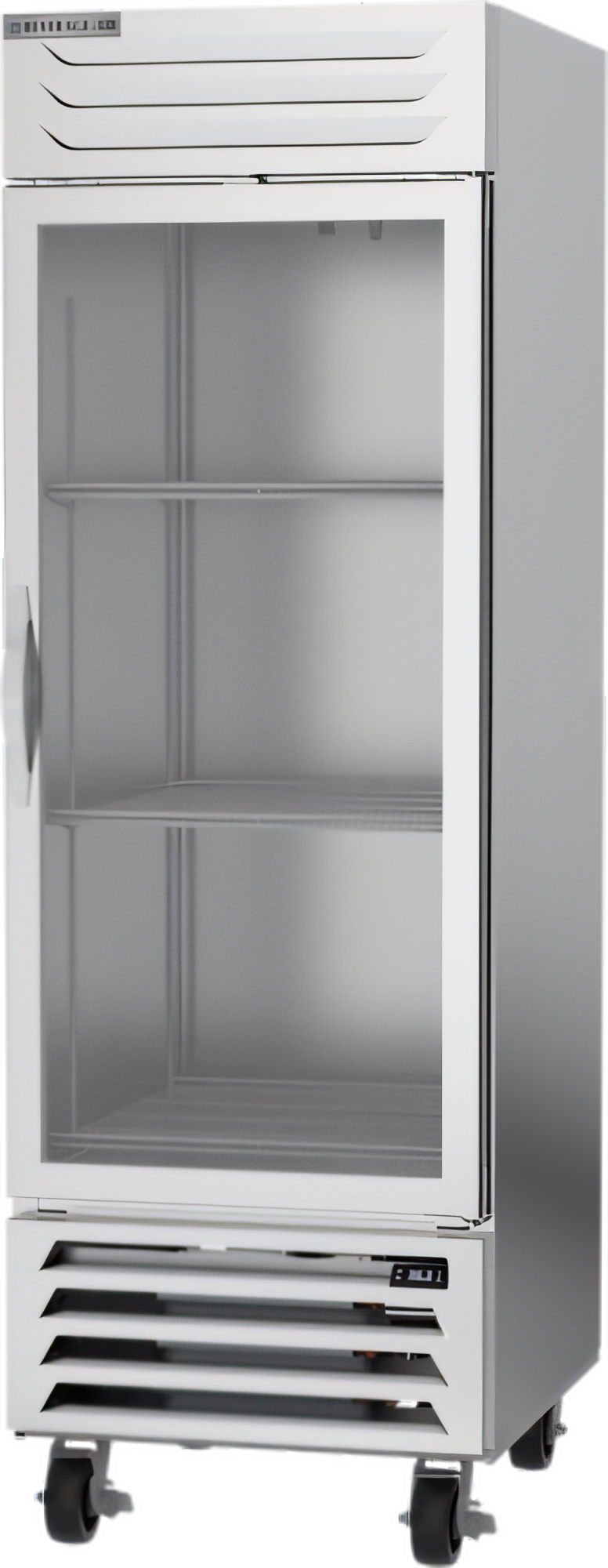 Product image #1 for Beverage-Air Vista® Series One-Section Reach-In Display Refrigerator with Hinged Glass Door, 23.32 Cu. Ft.
