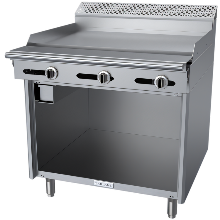 Product image #1 for Garland Cuisine Series Heavy Duty 36-Inch Gas Griddle Top Range with Storage Base