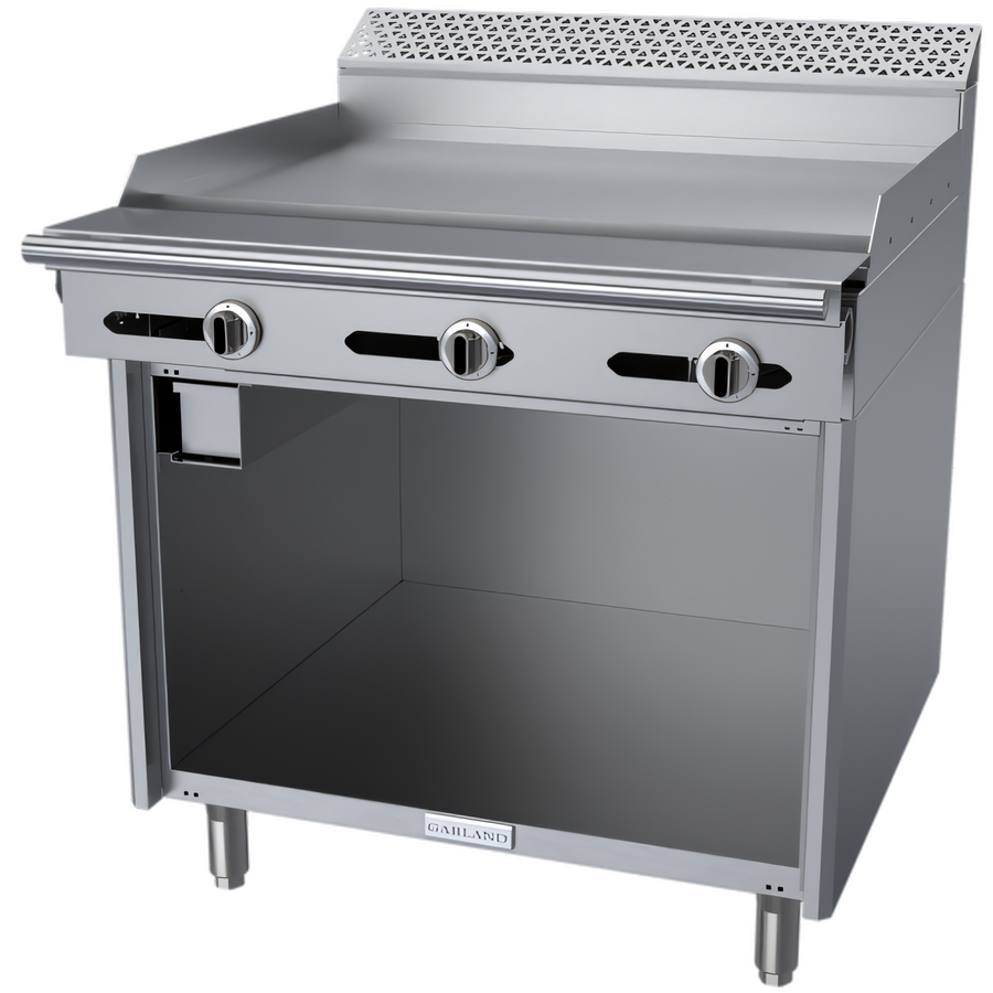 Product image #1 for Garland Cuisine Series Heavy Duty 36-Inch Gas Griddle Top Range with Storage Base