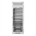 Thumbnail image #1 for True Residential 30-Inch Single-Section Reach-In Refrigerator with Glass Door, Stainless Steel, Self-Contained R600A