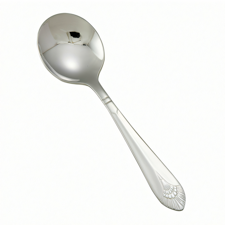 Product image #1 for Peacock 6-Inch Bouillon Spoon, Extra Heavyweight 18/8 Stainless Steel