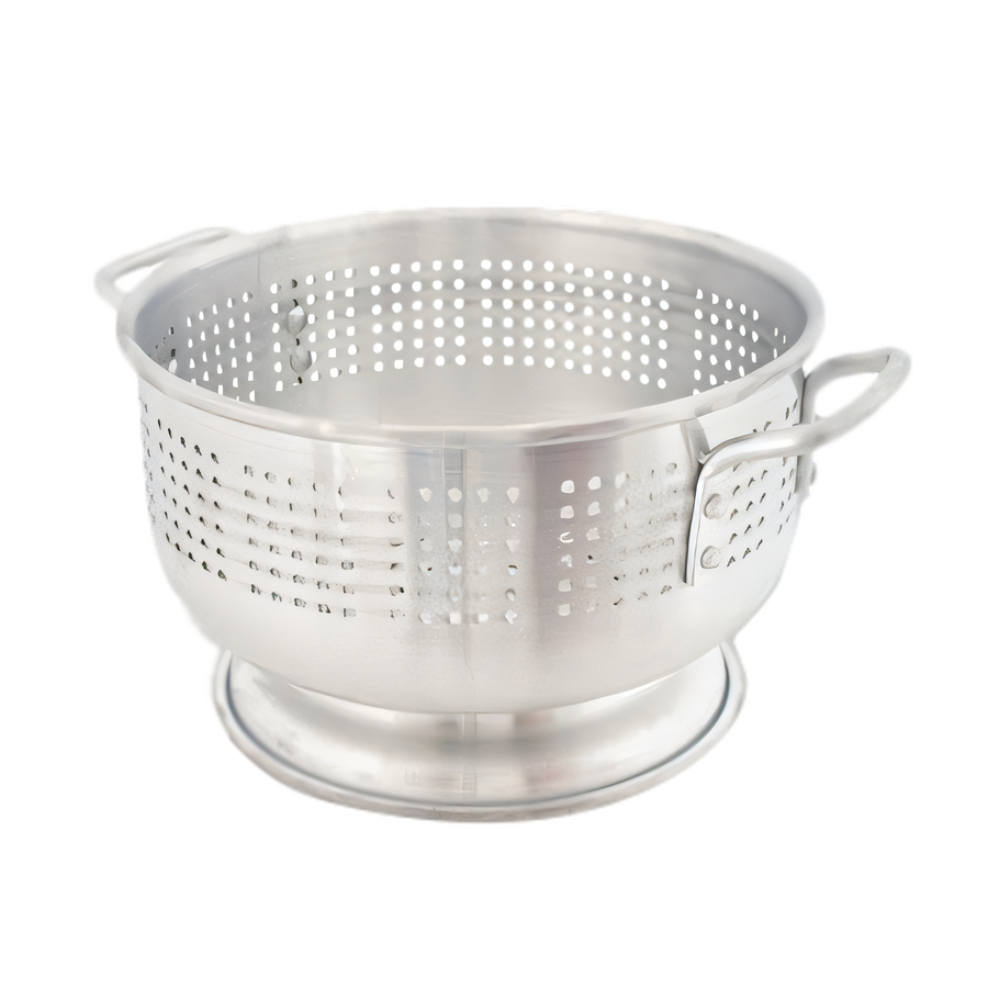 Product image #1 for Crestware 21-Quart Medium Weight Footed Aluminum Colander with Handles
