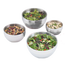 Thumbnail image #1 for Vollrath Angled Beehive Insulated Double-Wall Serving Bowl, 3.7 Quart, 18/8 Stainless Steel
