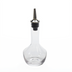 Thumbnail image #1 for American Metalcraft 4 oz Clear Glass Bitters Bottle with Stainless Steel/Silicone Dasher