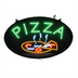 Thumbnail image #1 for Winco Pizza Oval LED Sign, 22-3/4 x 14 x 1-3/4 Inches, 3 Flashing Patterns