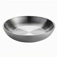 American Metalcraft 10-Inch Round Double-Wall Stainless Steel Seafood Tray, 36 oz.