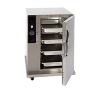 Cres Cor Mobile Under-Counter Heated Holding Cabinet with Field-Reversible Solid Door, Holds 8 12