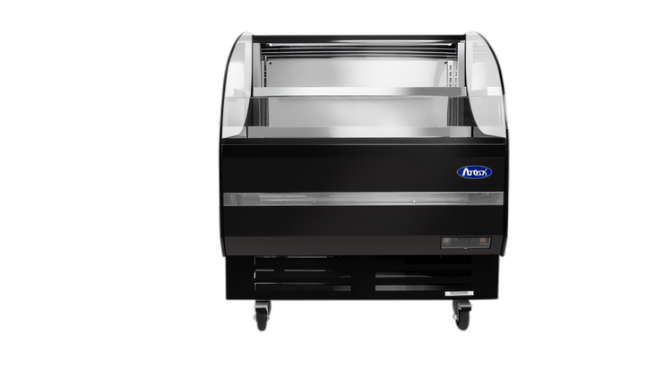 Product image #1 for Atosa Open Air Merchandiser Refrigerator, 38-5/8-Inch Wide, 1-Tier Horizontal Display Case
