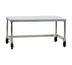 Thumbnail image #1 for Mobile Aluminum Equipment Stand with 12-Gauge Marine-Edge Top, 48 x 24 x 24 Inches