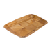 Thumbnail image #1 for Crestware 8 x 12 Inch Rectangular Woven Wood Serving Tray