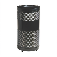 Howard Classics 25 Gallon Cans or Bottles Recycling Receptacle with Plastic Liner and Levelers