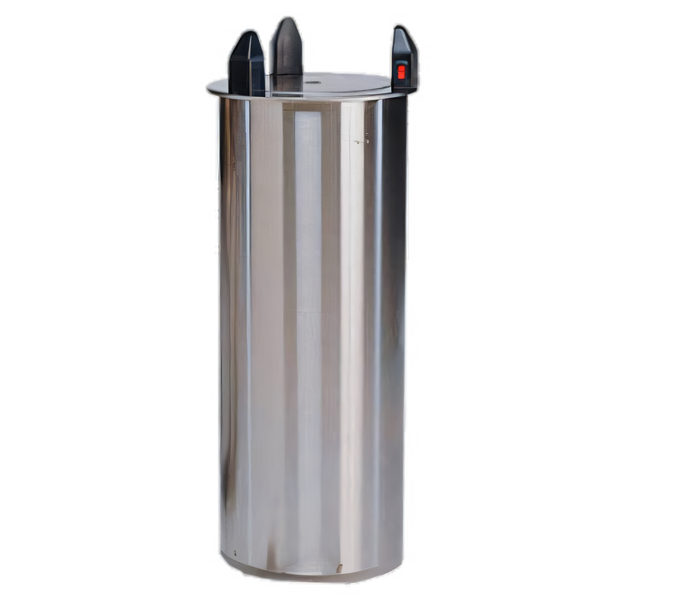 Product image #1 for Unheated Drop-In Shielded Stainless Steel Plate Dispenser, 9-1/8 Inch Max Plate, Approx. 50 Plate / 36 Bowl Capacity