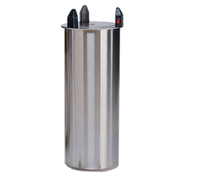 Unheated Drop-In Shielded Stainless Steel Plate Dispenser, 9-1/8 Inch Max Plate, Approx. 50 Plate / 36 Bowl Capacity