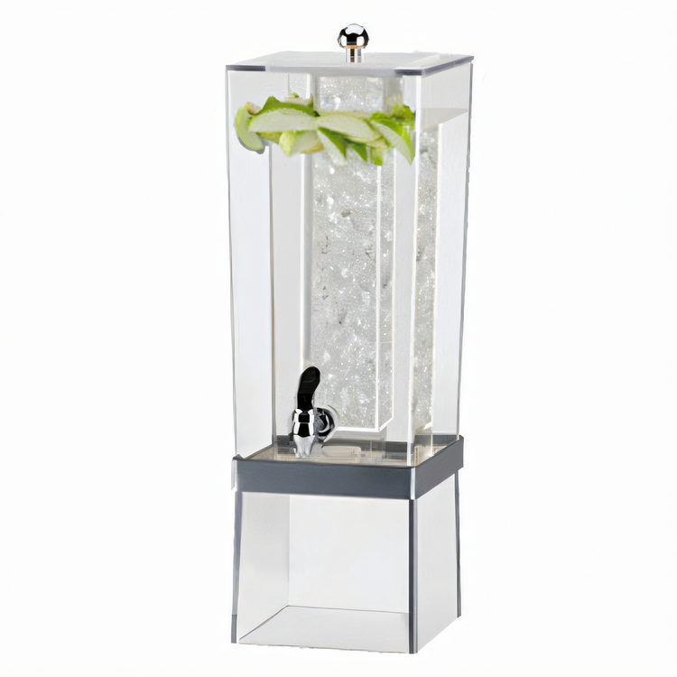 Product image #1 for Cal-Mil Econo 3 Gallon Single Beverage Dispenser with Ice Chamber and Drip Tray