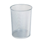 Thumbnail image #1 for Rubbermaid Commercial Products Concept Collection FGWMB20SLV 5-Gallon Steel Open-Top Wastebasket, Silver Case of 6