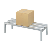 Channel Manufacturing Promo Series C-Channel Aluminum Dunnage Rack, 48 x 20 x 12 Inches, 2,200 lb. Capacity
