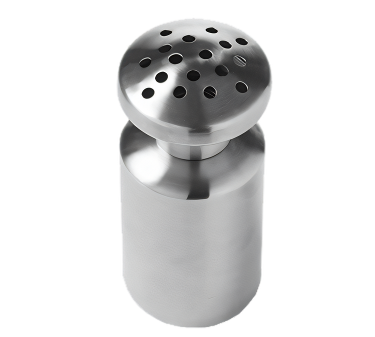Product image #1 for 16 oz Tall Stainless Steel Spice Shaker with Coarse Perforations