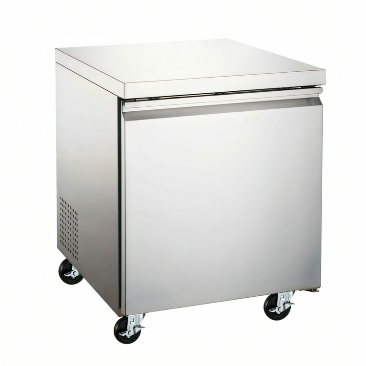 Product image #1 for Omcan USA 27-Inch Under Counter Reach-In Refrigerator, 1 Section, 6.3 Cu. Ft.