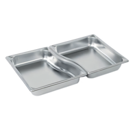 Vollrath Super Pan® Super Shapes 1/2 Size Solid Wild Pan, 4.1 Quart