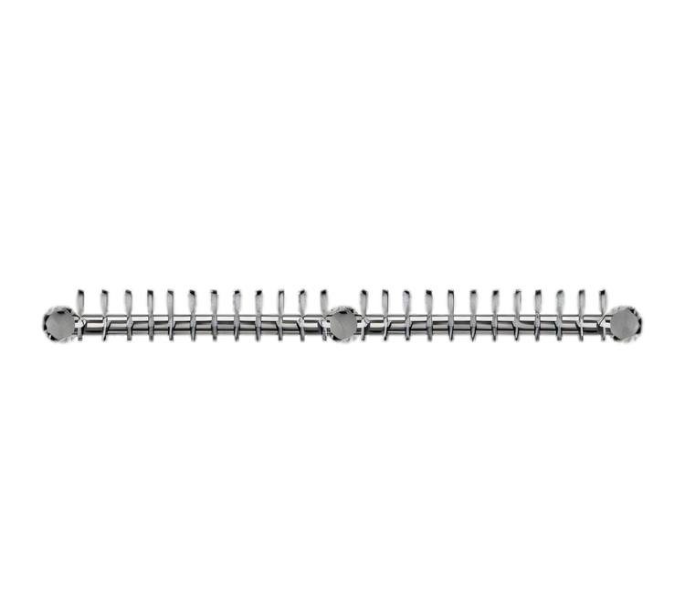 Product image #1 for Metropolis 84-Inch Wide Wall Mount 24-Faucet Glycol-Cooled Draft Beer Tower, 3-Column, Polished Stainless Steel