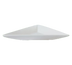 Thumbnail image #1 for Servizio 11-Inch Triangular Fully Vitrified Ceramic Plate