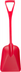 Thumbnail image #1 for Sparta® 11-Inch Red One-Piece Polypropylene Food Service Shovel