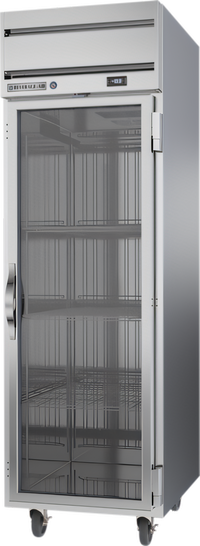 Beverage-Air Horizon Series 1-Section Reach-In Glass Door Freezer, 21.06 Cu. Ft., Top-Mounted Self-Contained