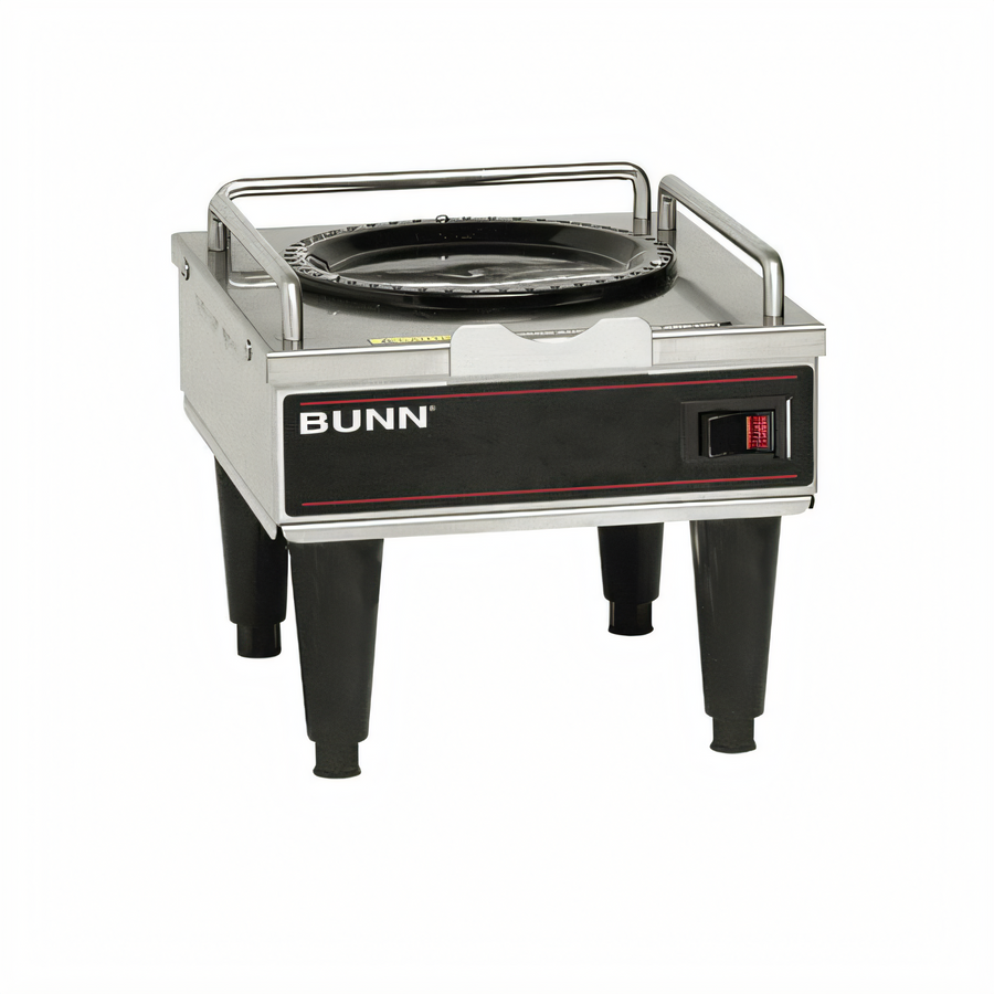 Product image #1 for BUNN RWS1 Single-Station Satellite Brewer Warmer with 4-Inch Adjustable Plastic Legs