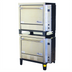 Thumbnail image #1 for Peerless Double-Stack Electric Pizza Deck Oven with 24 x 19-Inch Ceramic Stone Decks, 220V