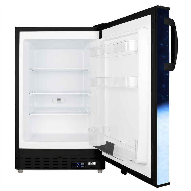 Product image #1 for Summit Commercial Cold Cavern 19.88-Inch Undercounter Reach-In Beer Froster Freezer, 2.68 Cu. Ft., Solid Door