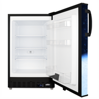 Summit Commercial Cold Cavern 19.88-Inch Undercounter Reach-In Beer Froster Freezer, 2.68 Cu. Ft., Solid Door