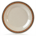Thumbnail image #1 for Durus® 10-1/2 Inch Round Wide Rim Melamine Dinner Plate, Sierra Sand on Sand