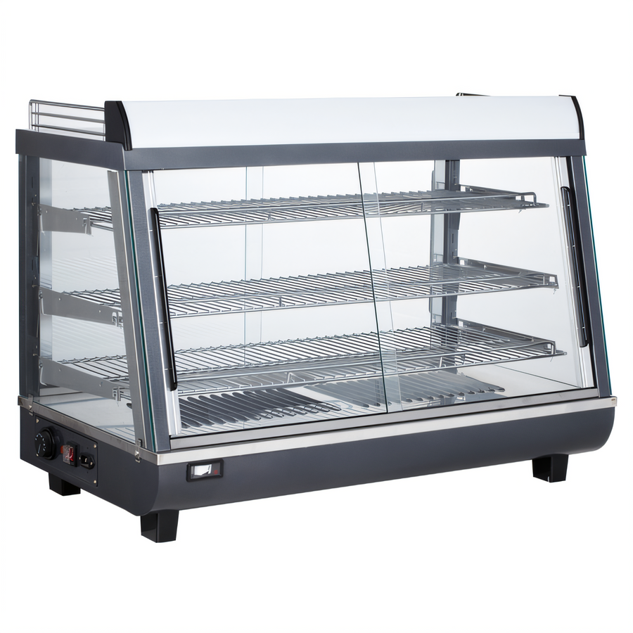 Product image #1 for BakeMax Titan Series 36 Inch Countertop Heated Warmer/Display Case, Full/Self Service