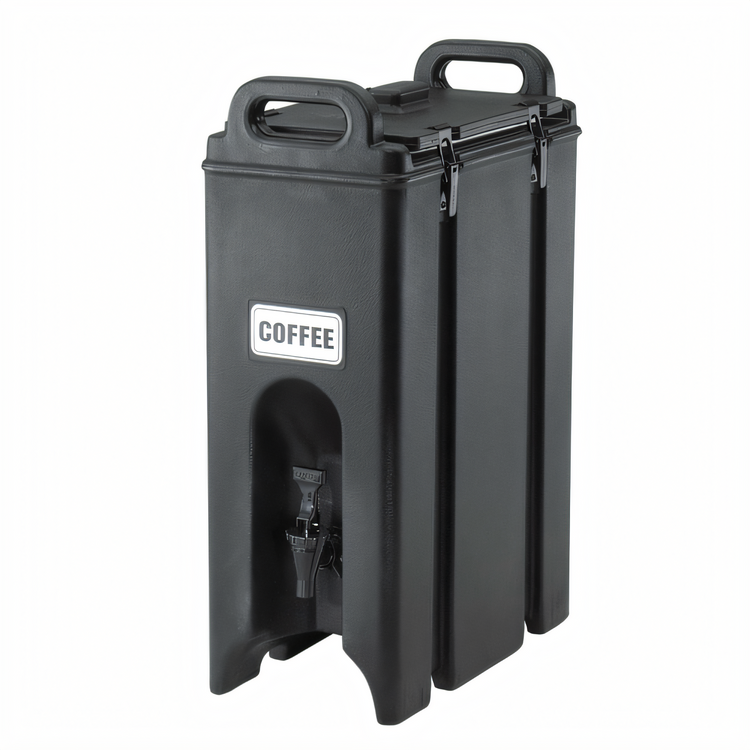 Product image #2 for Cambro Camtainer 4.75-Gallon Black Insulated Beverage Carrier