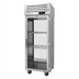 Thumbnail image #1 for Turbo Air PRO Series Pass-Thru Heated Holding Cabinet with Glass Doors, 1-Section, 28 Cu. Ft., 115V