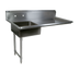 Thumbnail image #1 for John Boos 50-Inch Straight Soiled Undercounter Dishtable with Left 20-Inch x 20-Inch x 8-Inch Pre-Rinse Sink