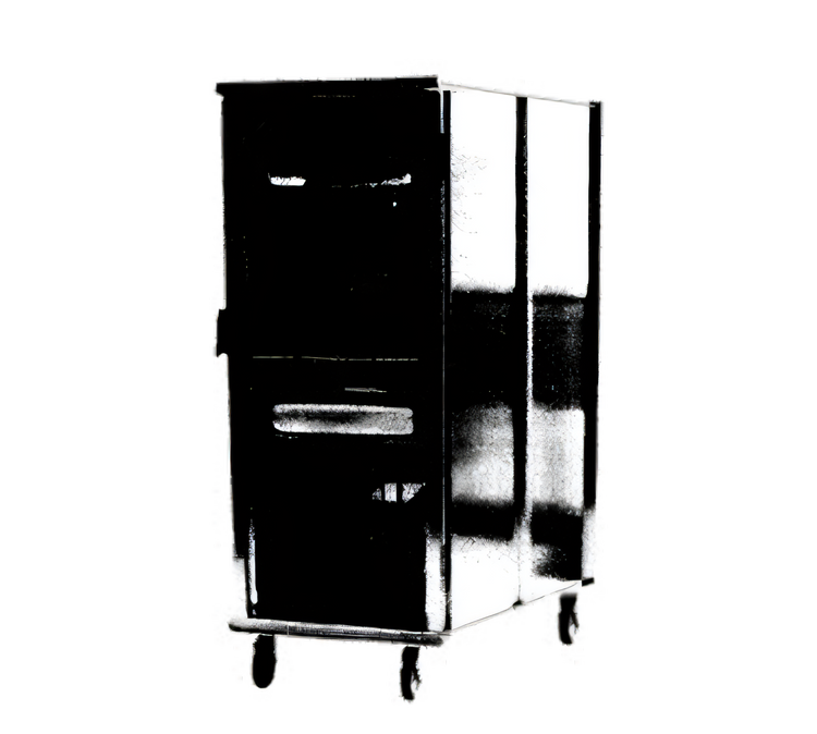 Product image #1 for Carter-Hoffmann Heavy-Duty Aluminum Non-Insulated Mobile Pan Rack Storage Cabinet with Hinged Doors