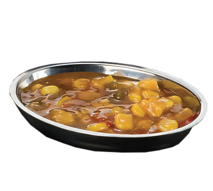 Product image #1 for American Metalcraft 4 oz Oval Stainless Steel Sauce Cup