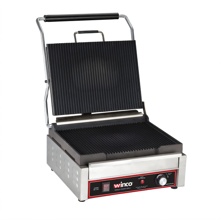 Product image #1 for Winco EPG-1C Italian Style Electric Countertop Single Panini Grill