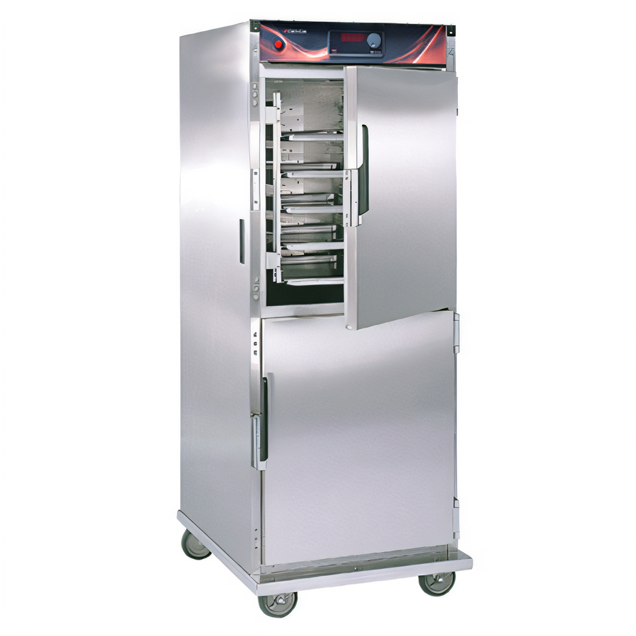 Product image #1 for Cres Cor Insulated Stainless Steel Hot Holding Cabinet with Dutch Doors, 32 Pan Capacity, 120V