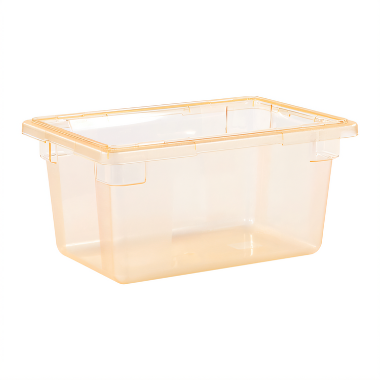 Product image #1 for StorPlus Color-Coded Polycarbonate Food Storage Box, 5 Gallon, 12 x 18 x 9 Inch, Yellow