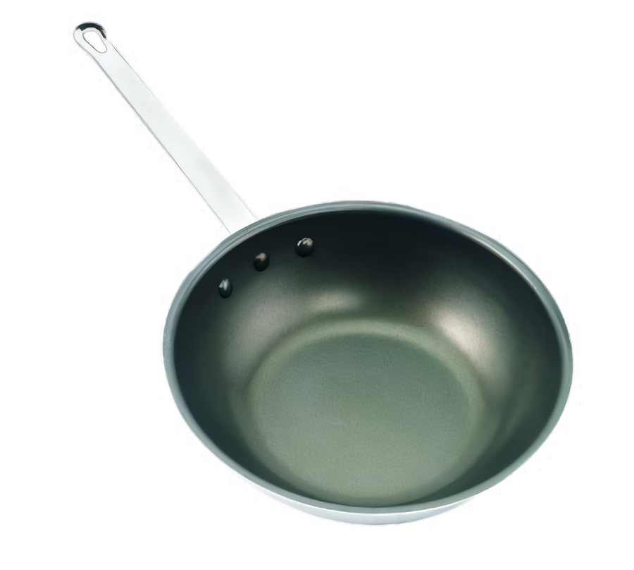 Product image #1 for Crestware 8-1/2 Inch Wok-Style Stir Fry Skillet with Teflon™ Xtra Coating