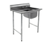 Thumbnail image #1 for Eagle Group 412 Series 1-Compartment Commercial Sink with 18